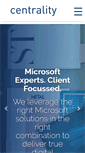 Mobile Screenshot of centrality.com